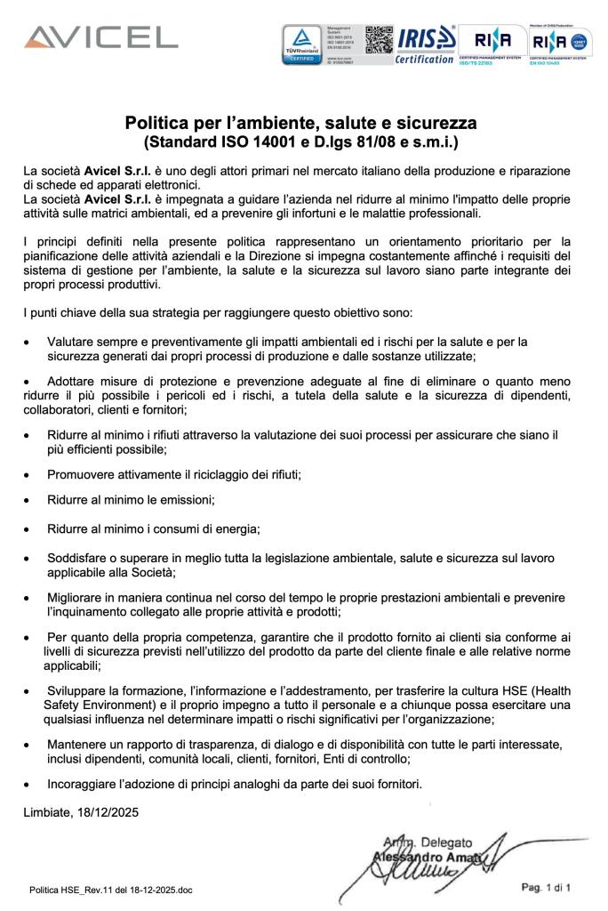 Politica per l'ambiente