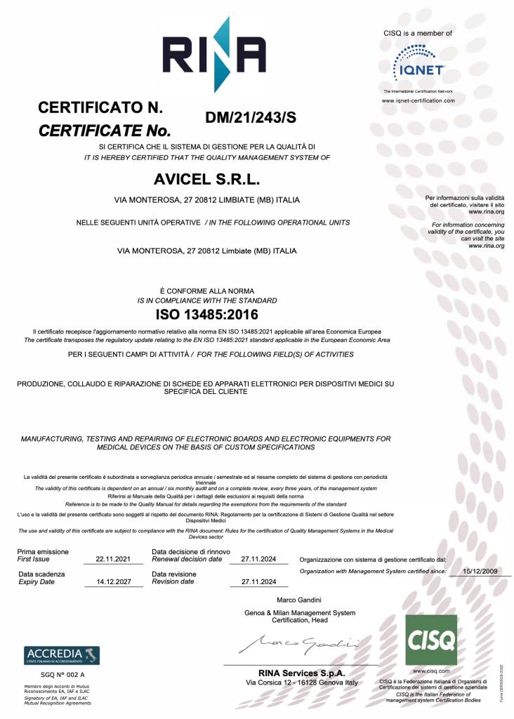 ISO13485 ITA